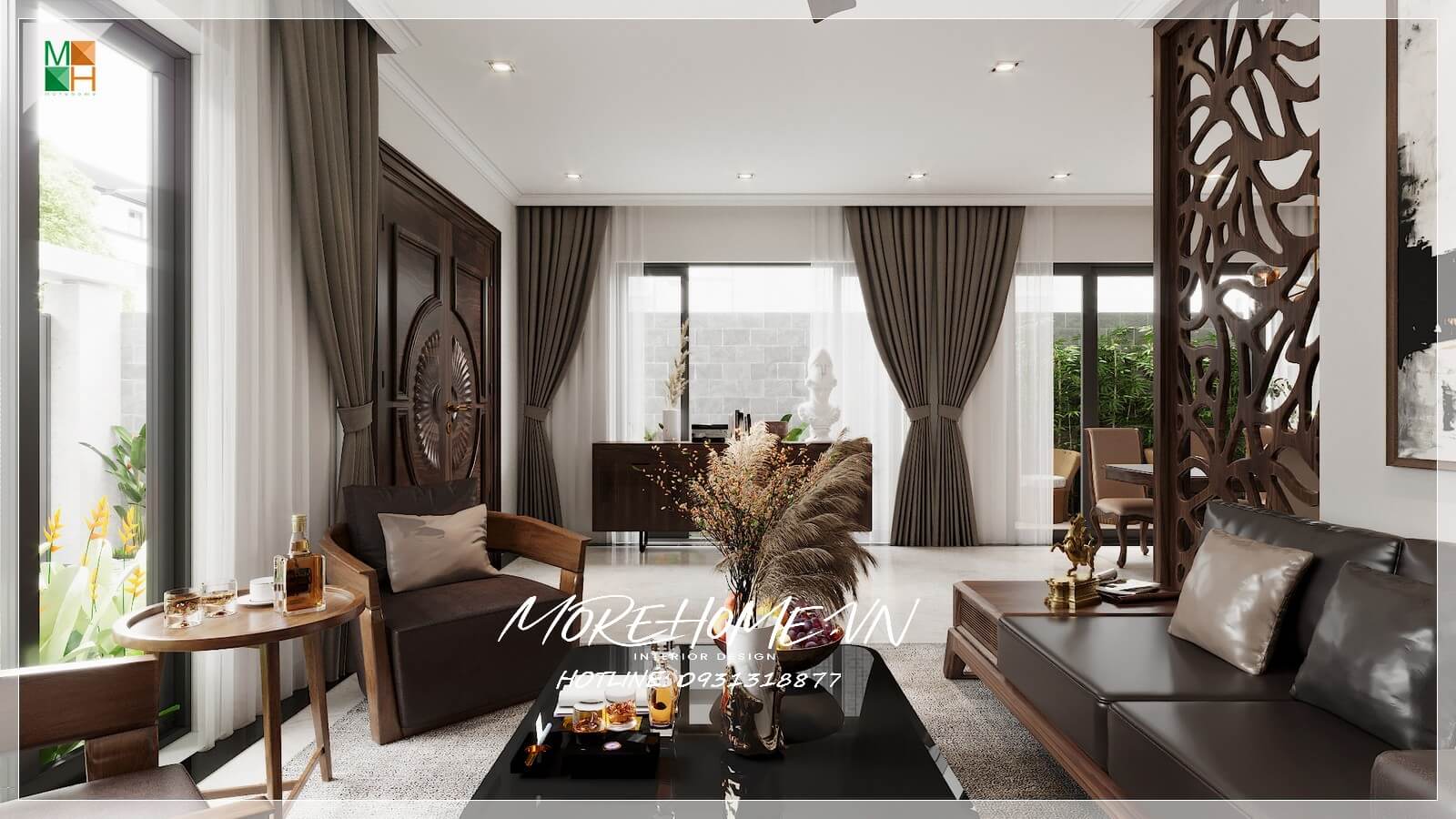 Thiết kế nội thất nhà phố tại Vinh